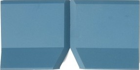 Плинтус Метлахская плитка 100TI0BEF Angle Int. DARK BLUE BEF 10x10