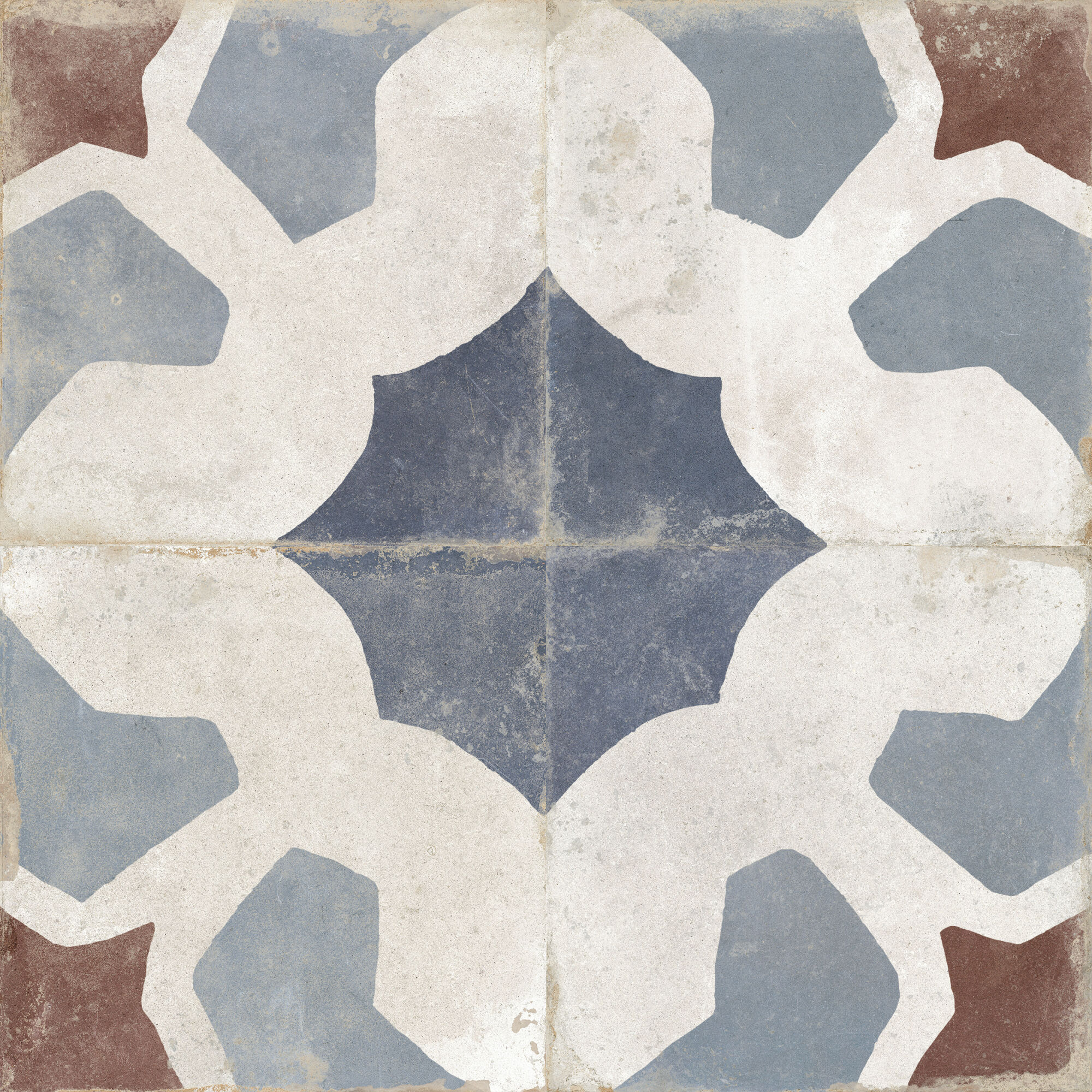 42697 На пол Fs Farfalla Blue/45X45X0.95 45x45