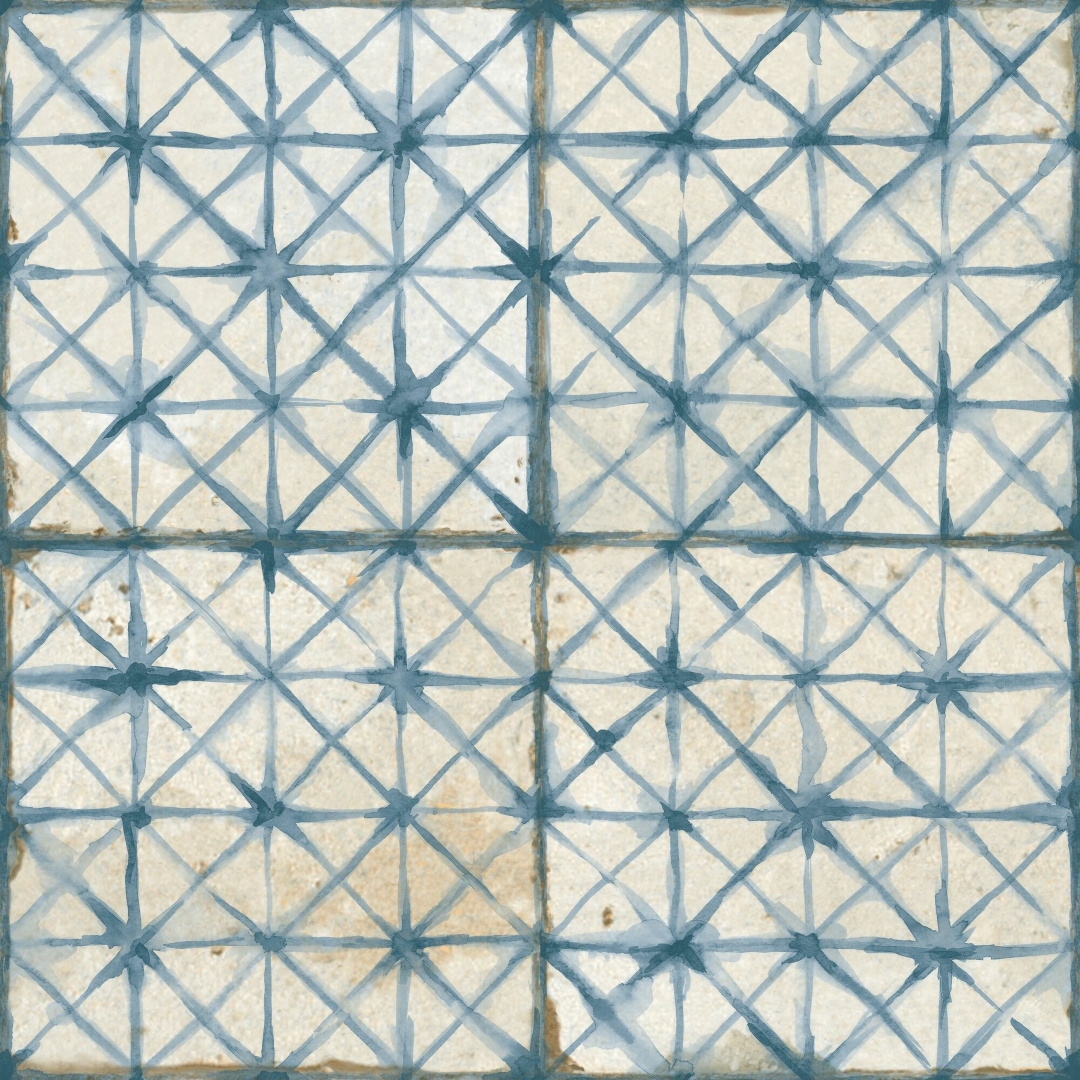 38313 На пол Fs Temple Blue 45x45x0.95 - фото 6