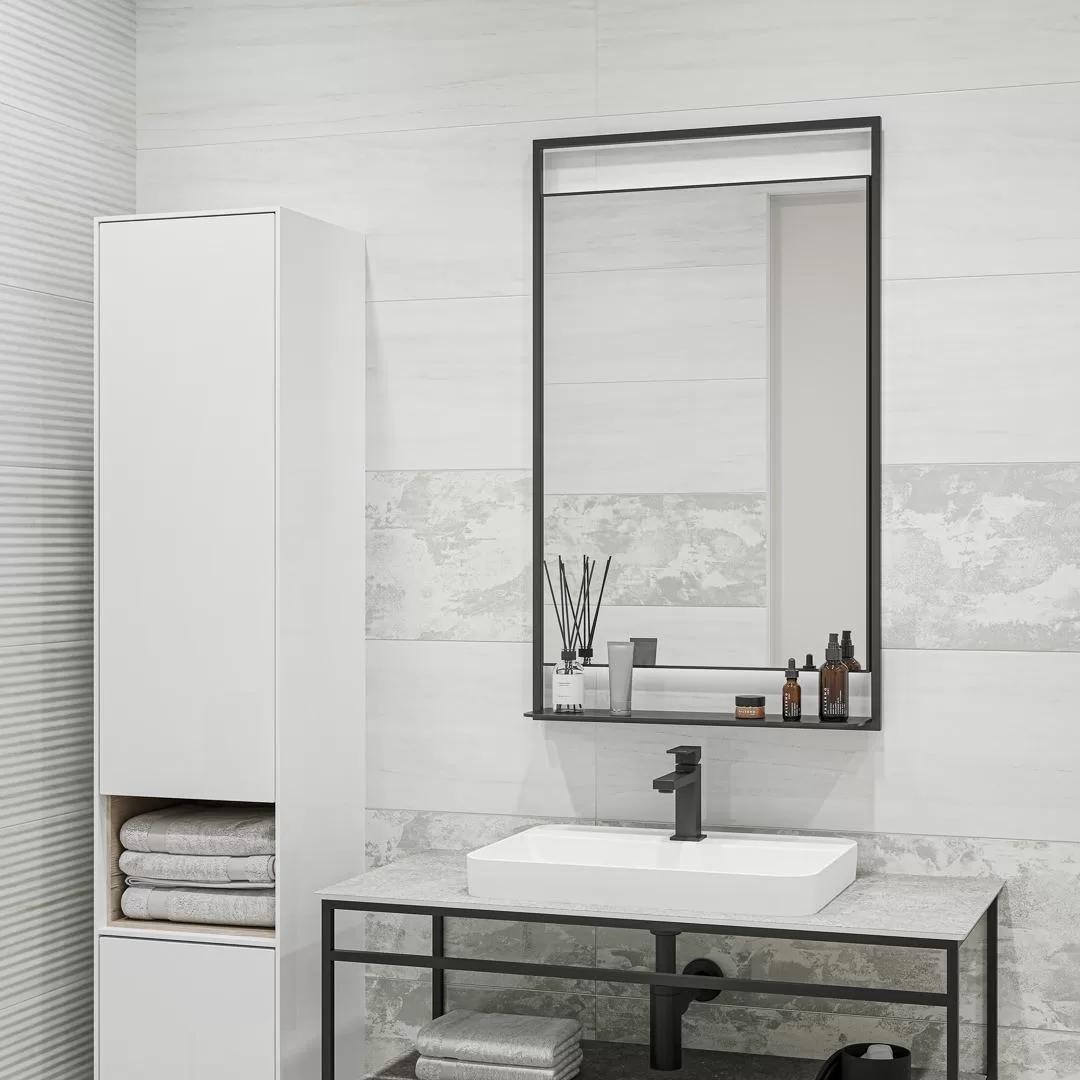 13110TR На стену Белем Серый светлый глянцевый обрезной 30x89.5x0.9 - фото 22