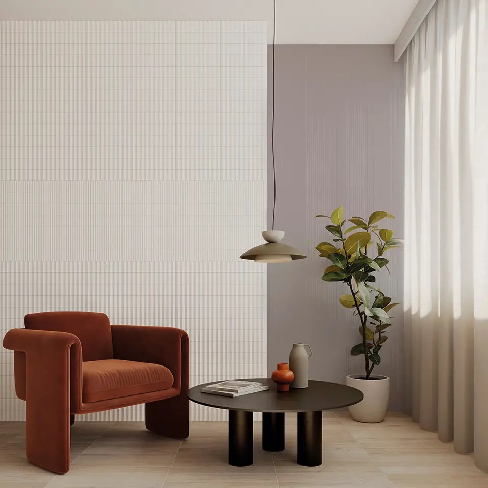 131619 На стену Twin Peaks Liso XL Celadon Green 7.5x30 - фото 15