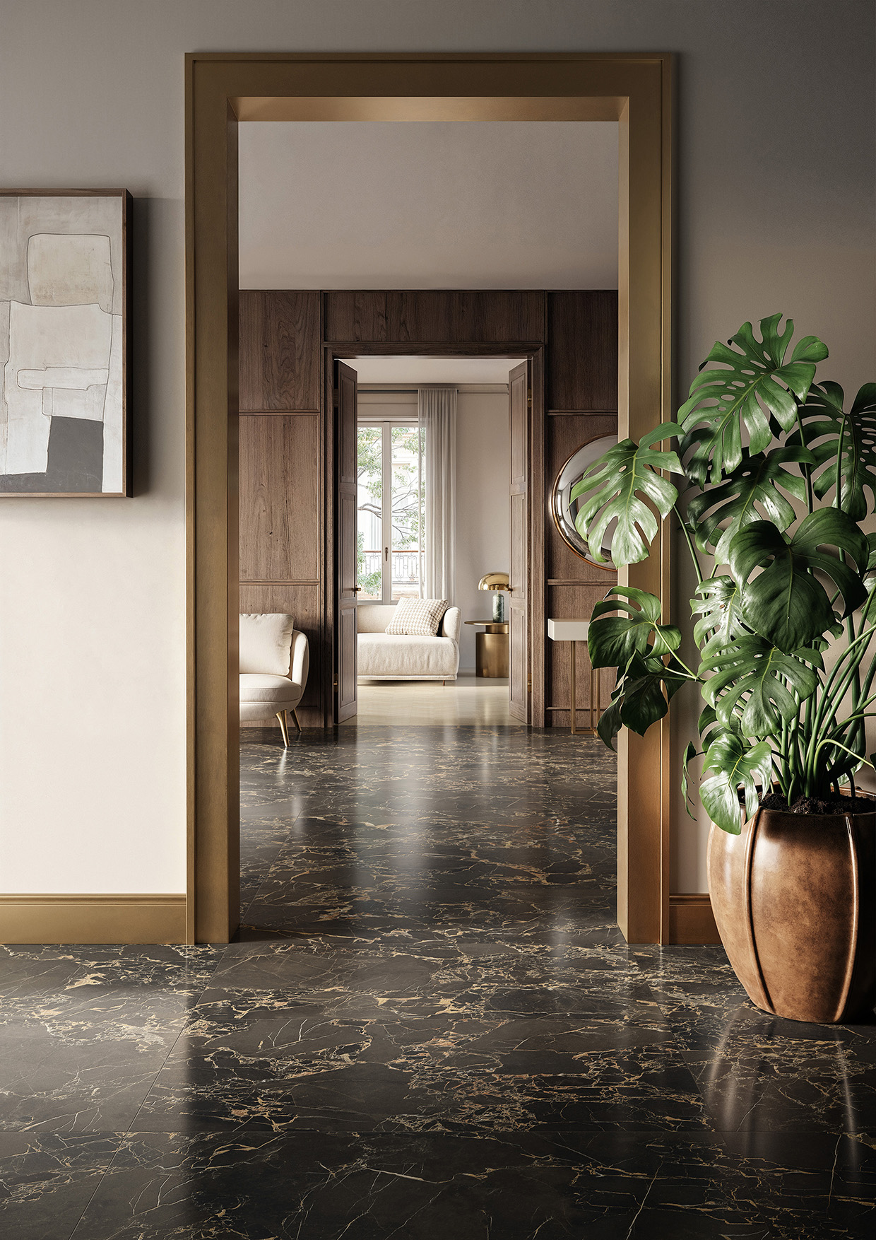 A2DOR00270TS На пол Doro & Malfi Doro 3D Satin 60x120 - фото 5