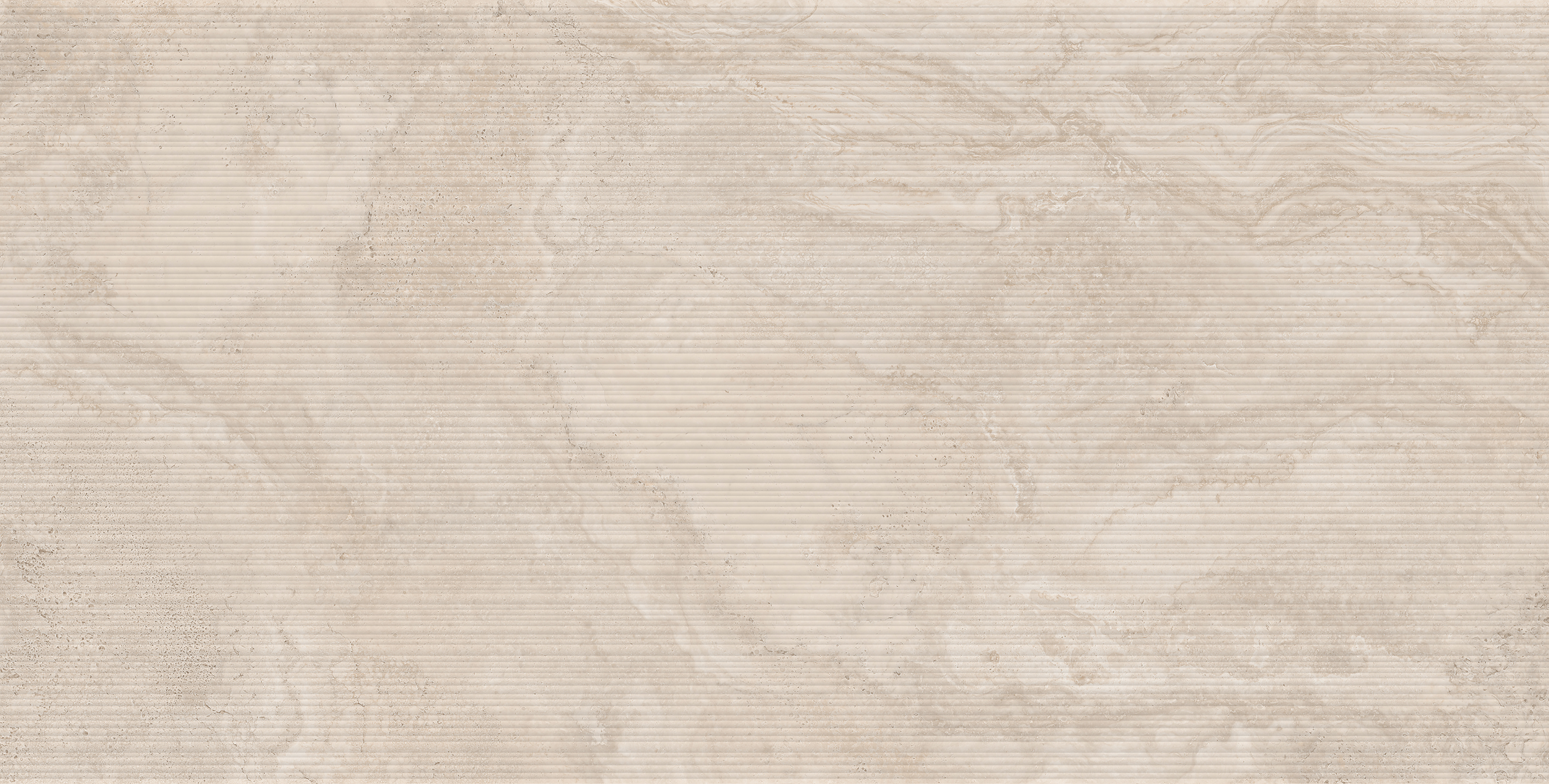 На стену Roman Travertine Almond Ribbed Rustic 60x120 - фото 4