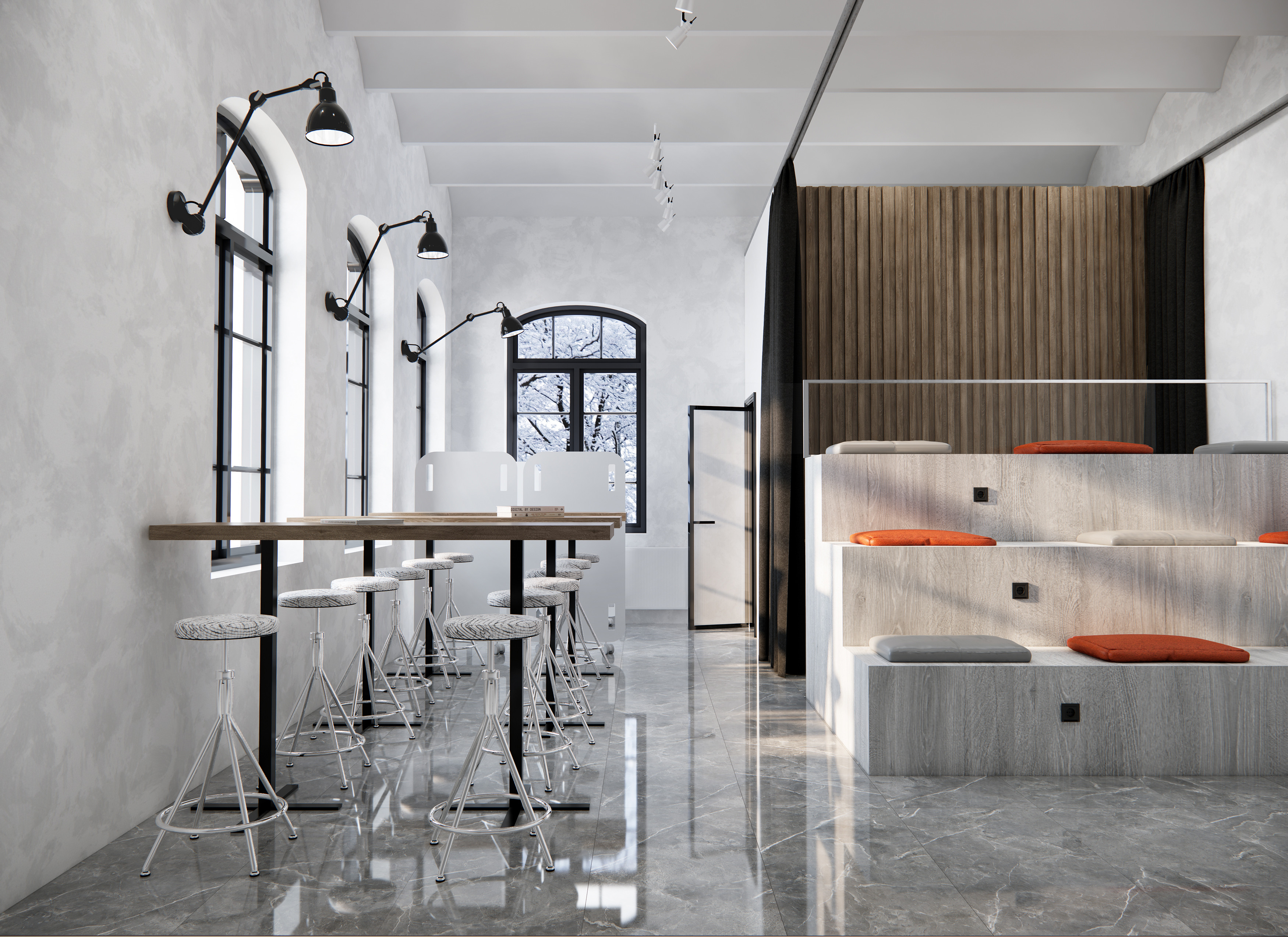 7930138705566 На пол Рубис/Rubis Серый Полированный 60x120 - фото 9