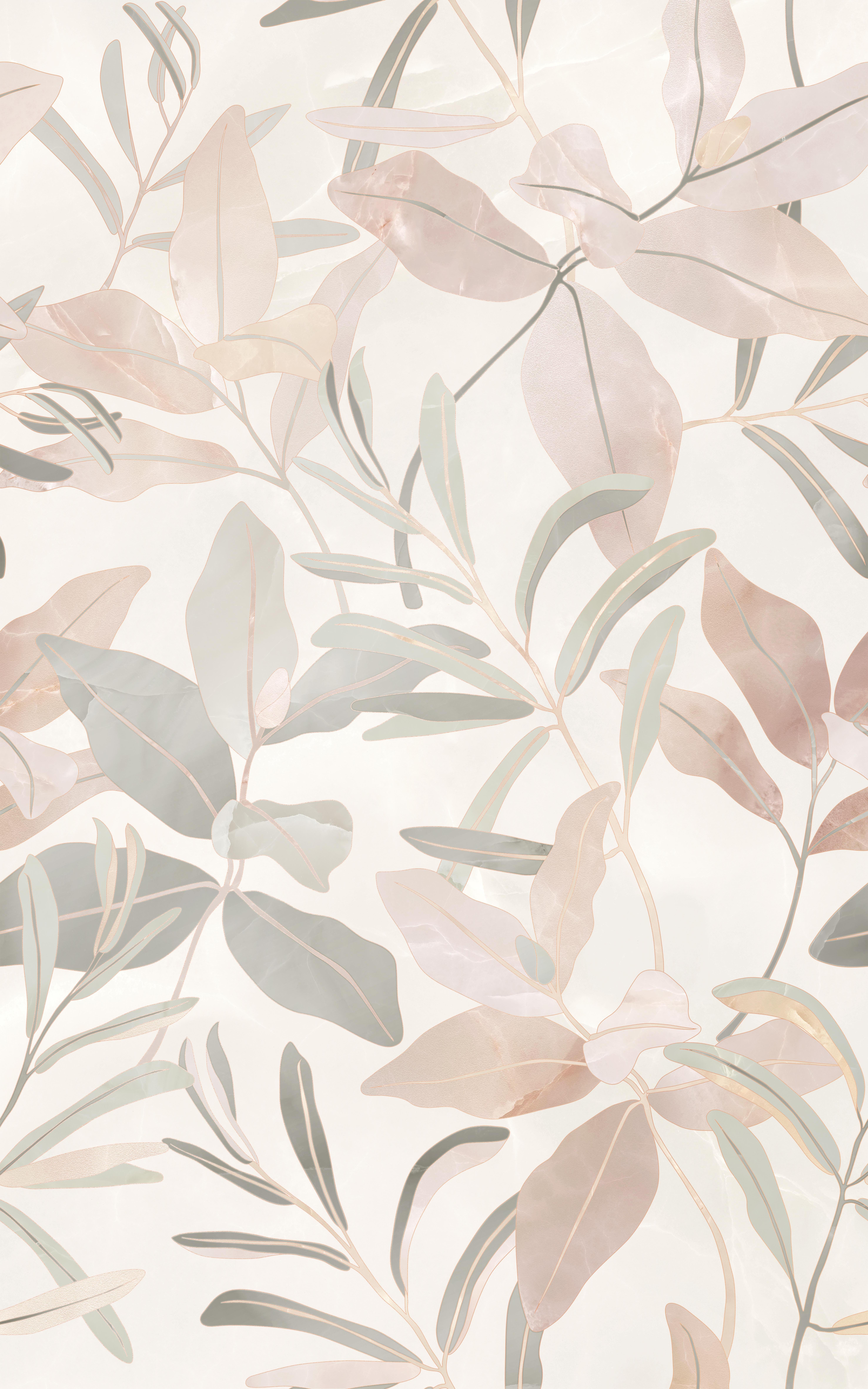 010300000218 Декор Флора Бежевый 01 25х40