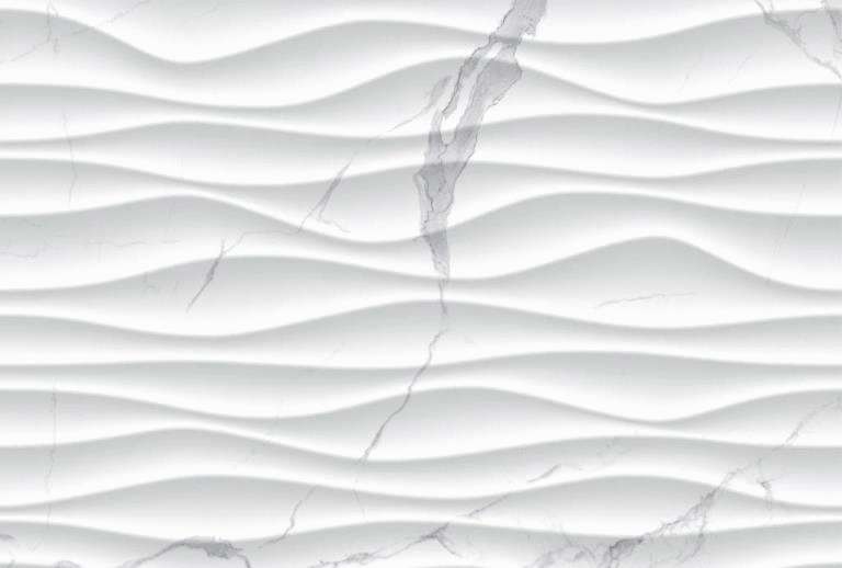 9 SR 0105 На стену Statuario White Wave 27x40 - фото 8