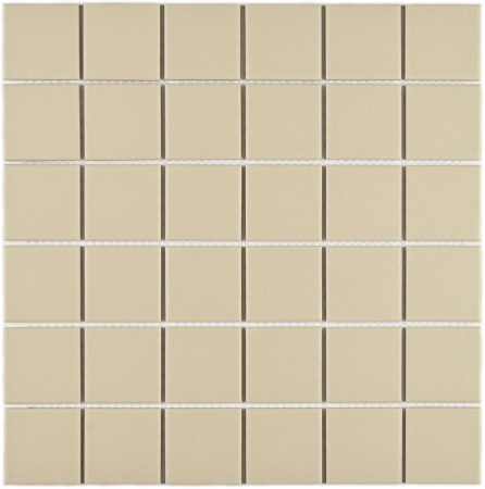 На пол Керамическая мозаика Alba Beige 6х48х48 303х303