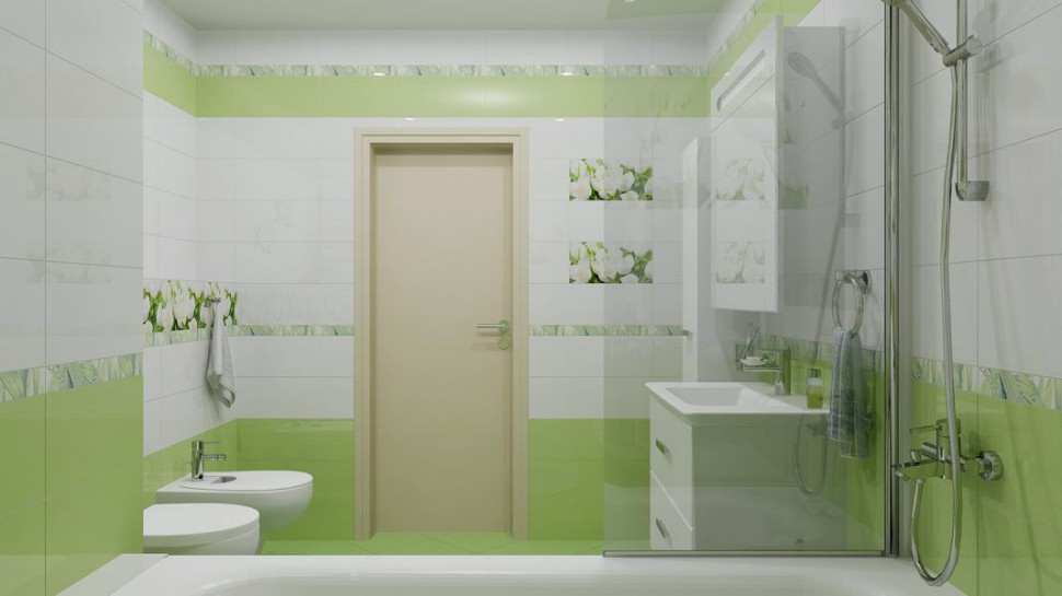 На пол Азалия Салатная 327х327х8 - фото 4