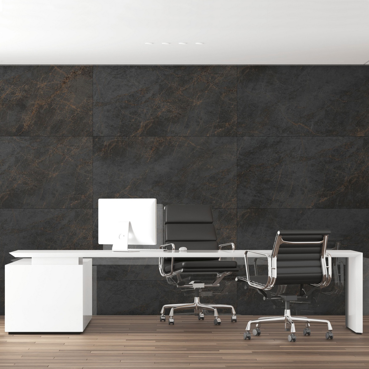 N20636 На пол Marble Antique Nero Lap Carving 60x120 - фото 33