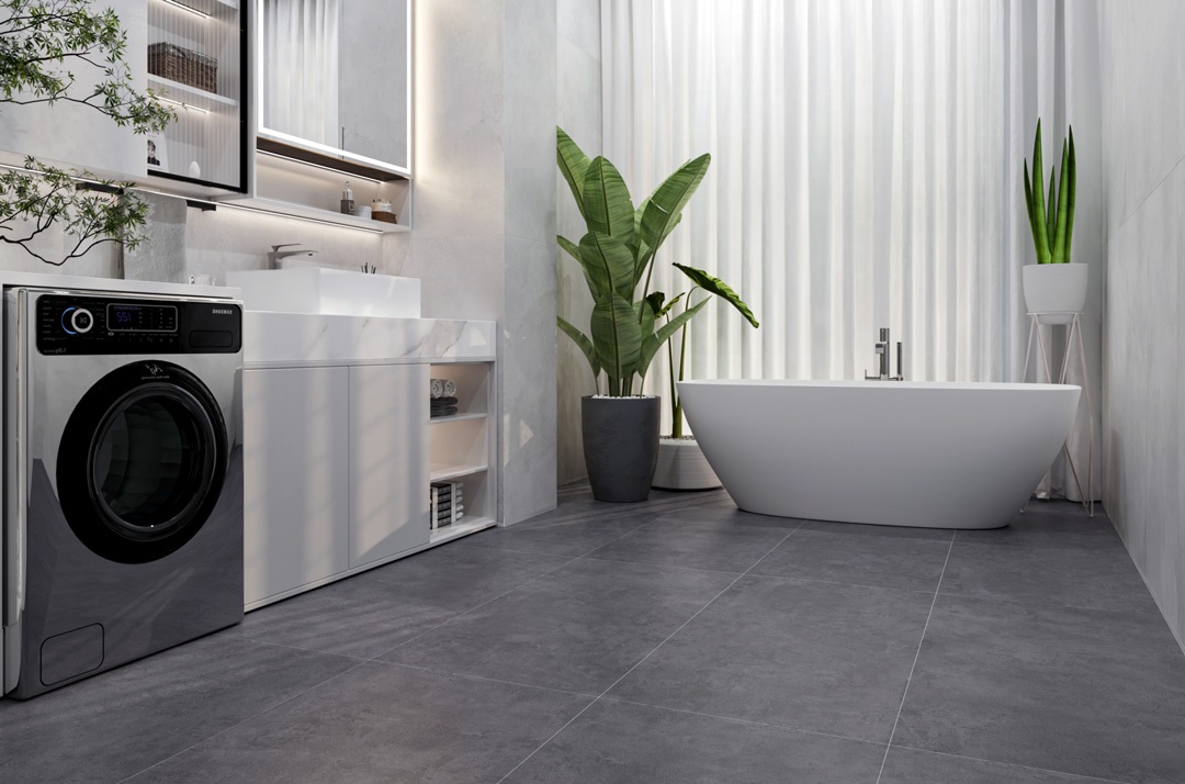 NTT996000M На пол Cemento Zett Bianco Mat 60x60 - фото 19