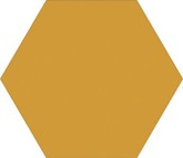 На пол Метлахская плитка 100HEJAU hex.10 Yellow JAU 10x11.5
