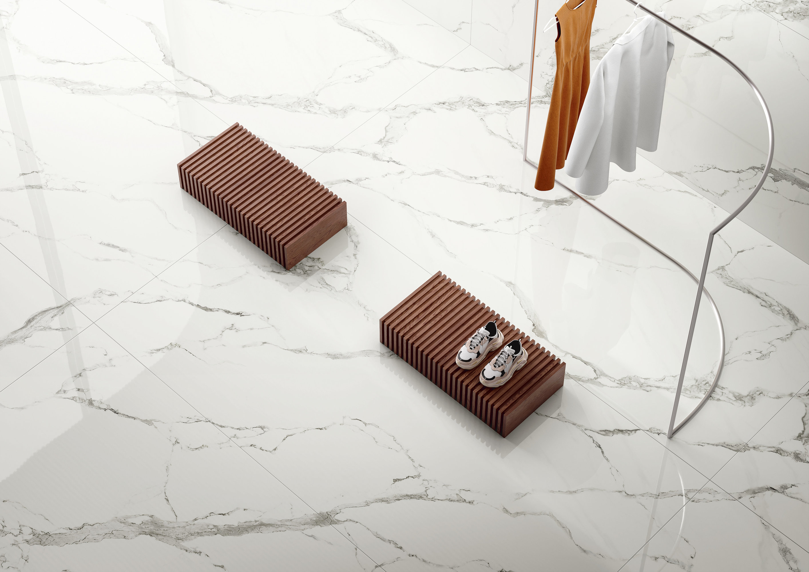 MMF33861530 На пол Maximum Marmi Opal White Feel 300х150 - фото 62