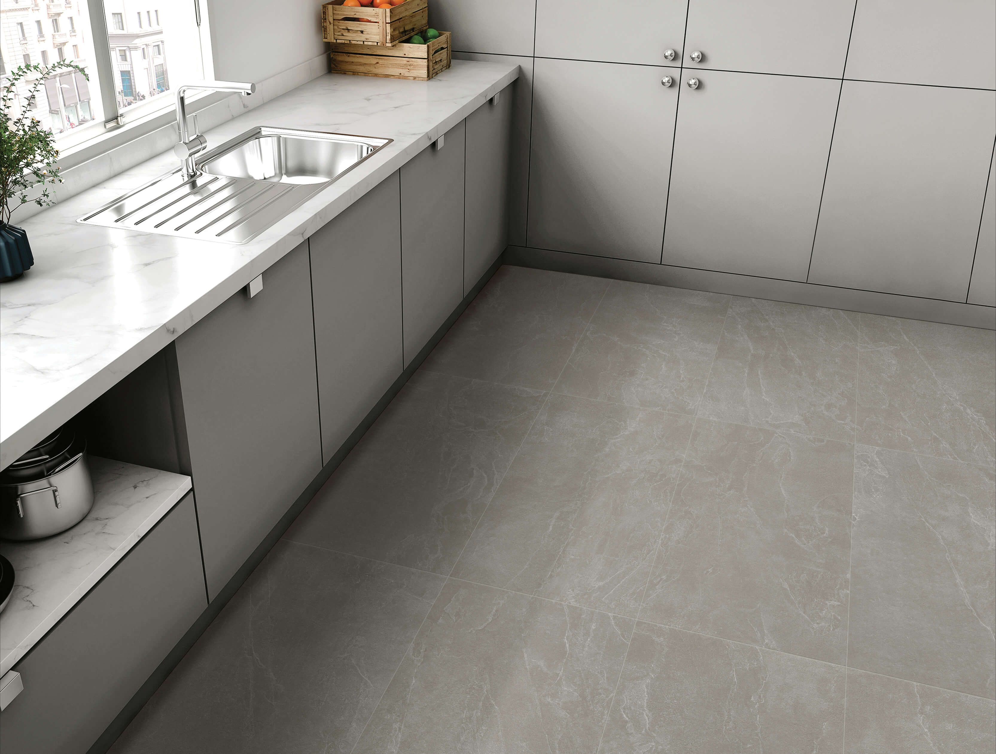 1219 На пол Stone Grigio Matt Ghr 120x60 - фото 129