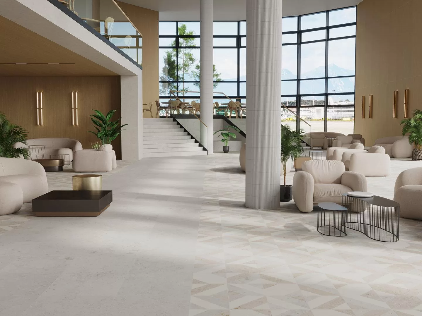 DD205320R/GR Ступень Про Лаймстоун Серый светлый с насечками 9мм 60х30 - фото 17