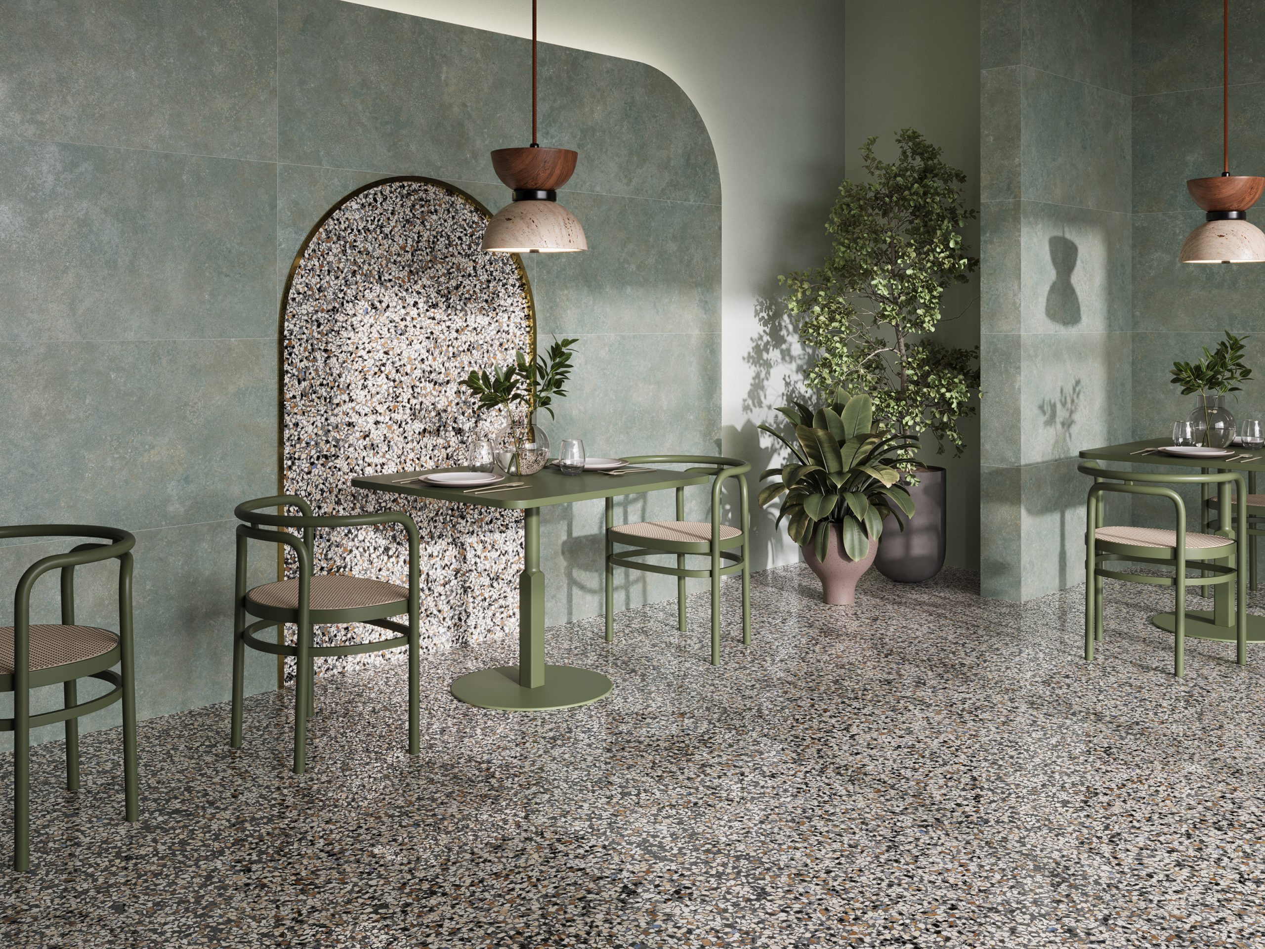 На стену Origin Celosia Vue Terra 10x20.5x7 - фото 16