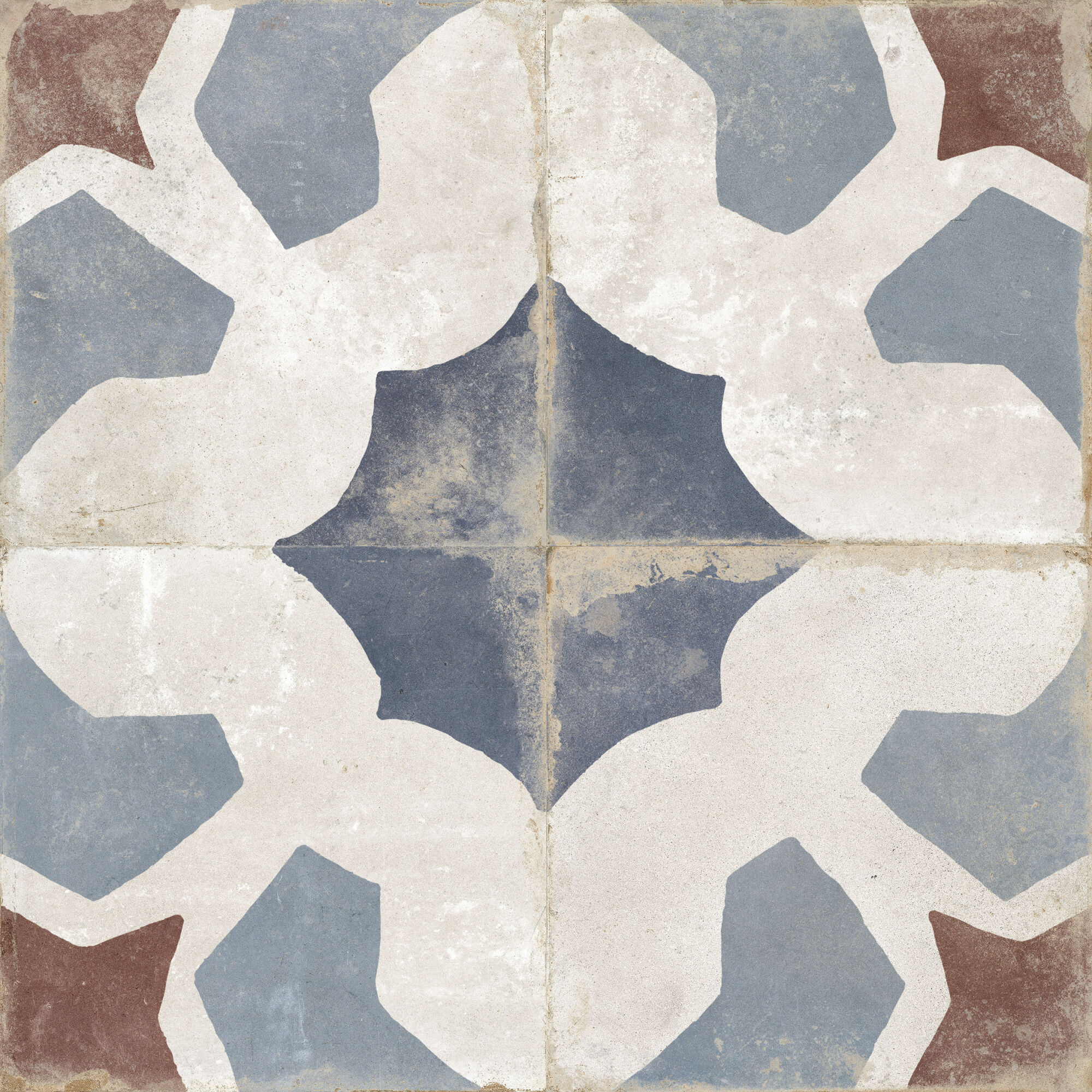 42697 На пол Fs Farfalla Blue/45X45X0.95 45x45 - фото 2