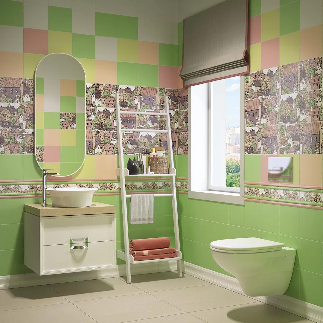 OS/A222/5009 Декор Городок 1 Матовый - фото 6