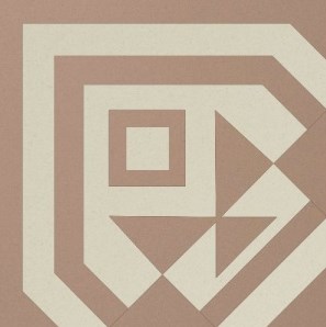 Декоративная вставка Метлахская плитка 100N021A003 ENC 21A 03 (BAU. RSV) 10x10