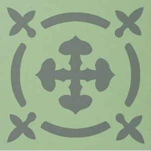 Декоративная вставка Метлахская плитка 070N008D006 ENC08 Clea 06 (PIS. VEP) 7x7