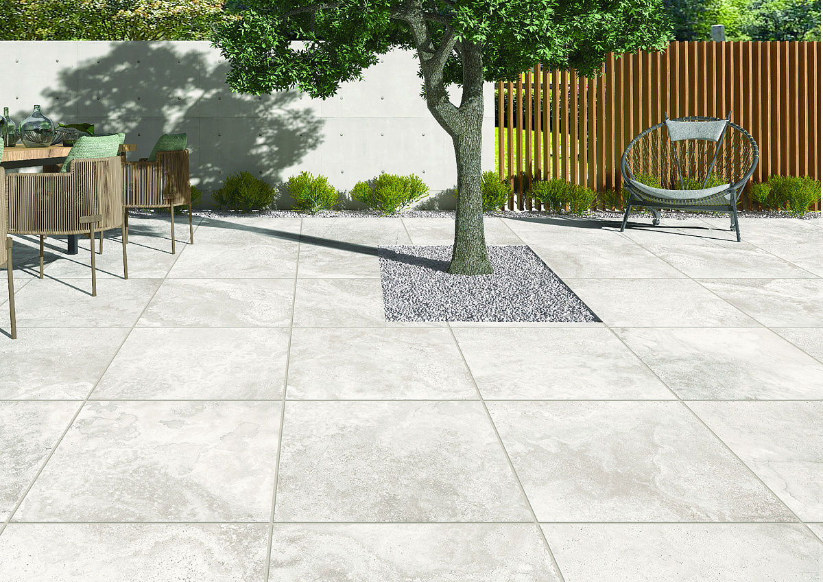 На пол Richmond Travertine Ash 20mm 60х60 - фото 25
