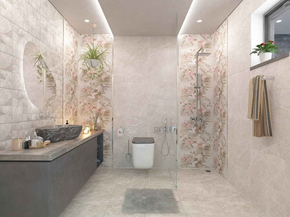 Декор Livorno Beige Mosaic 30х30 - фото 7