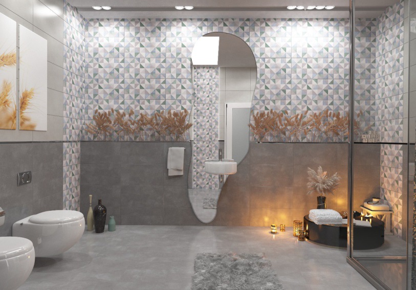 Декор Roma Decor Perla 31.5x63 - фото 15