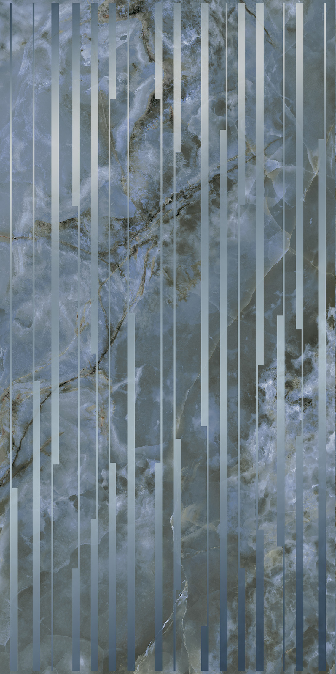 KMD3STA106BR Декор Сен-Тропе Синий глянцевый обрезной 60x119.5x0.9