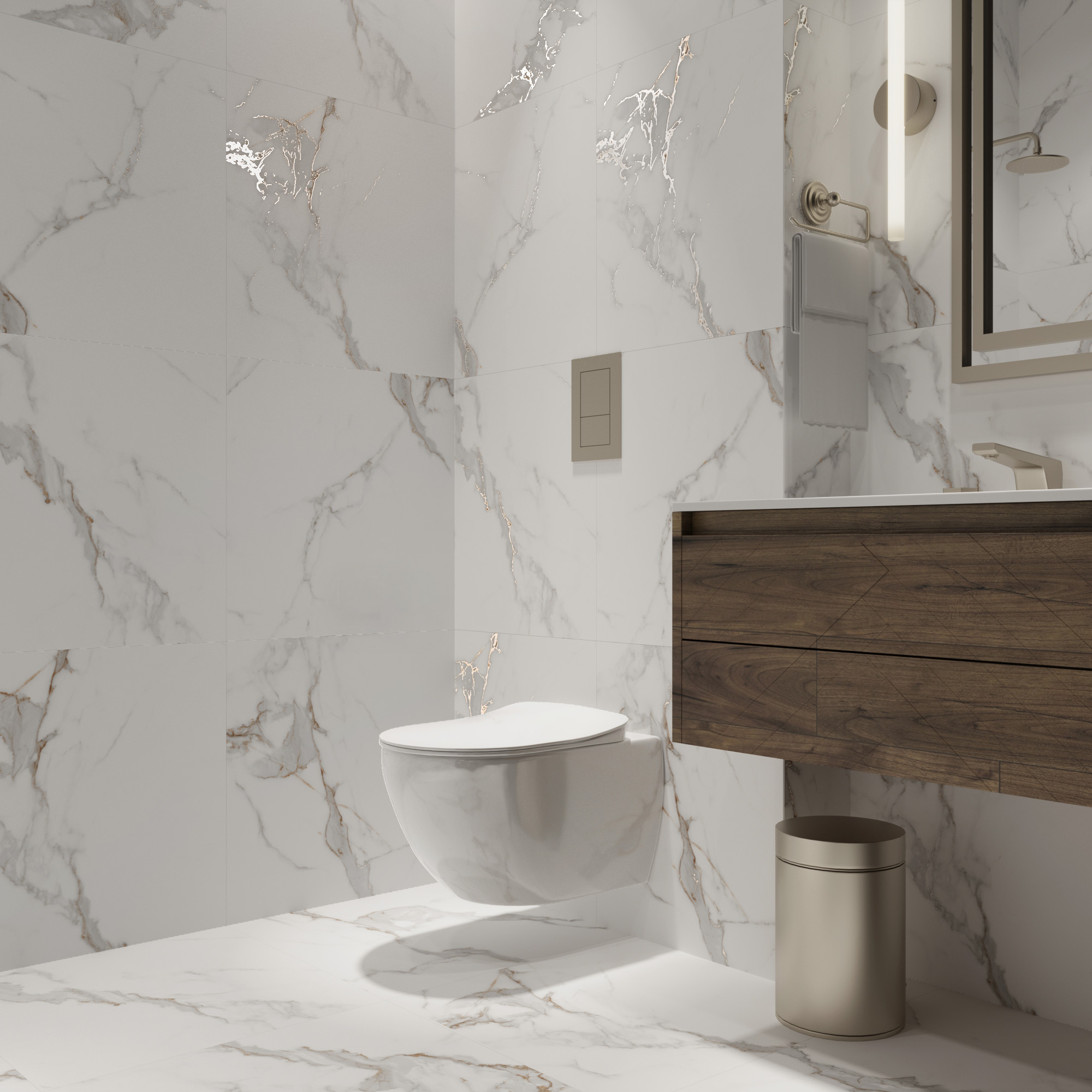 Arcadia Ceramica Statuario Seville