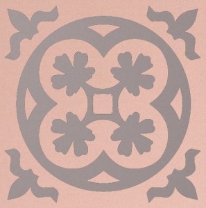 Декоративная вставка Метлахская плитка 070N015D008 ENC15 Lui 08 (PAR. RSU) 7x7