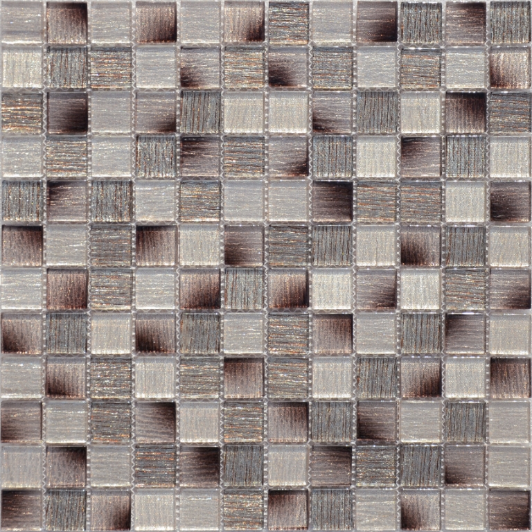 На пол Silk Way Copper Patchwork 23x23x4 (ПУ) 298x298