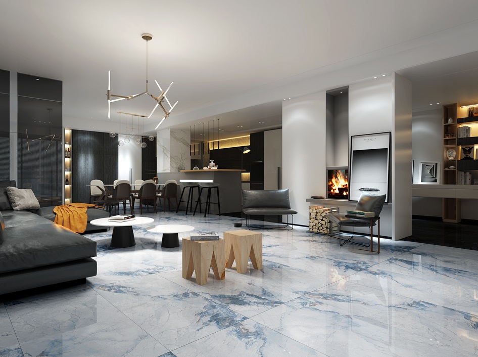 NTT9121P  На пол Bright And Shiny Calacatta Light Grey 60x120 - фото 45