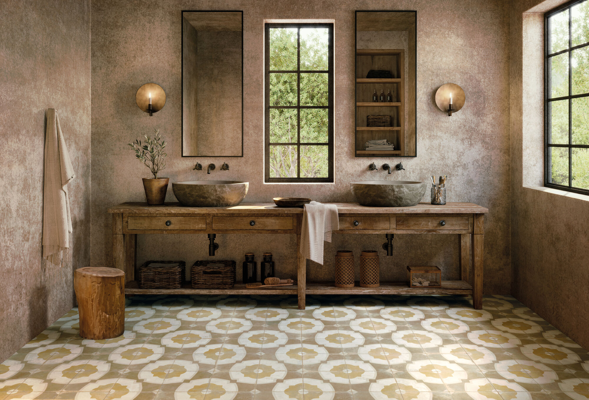 42698 На пол Fs Farfalla Violet/45X45X0.95 45x45 - фото 15