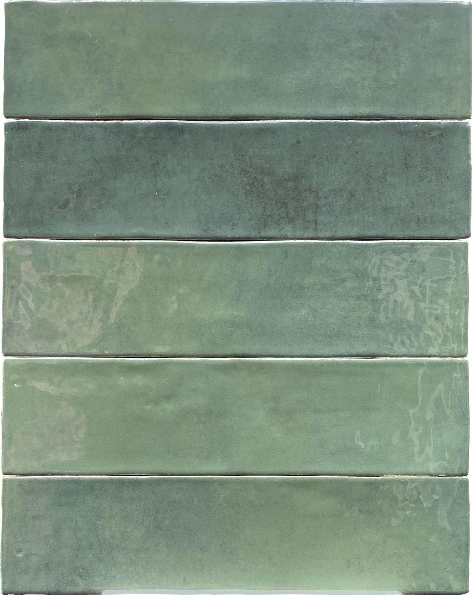 WW_062 На стену Studio Vert Olive Glossy 6.2x25 - фото 2