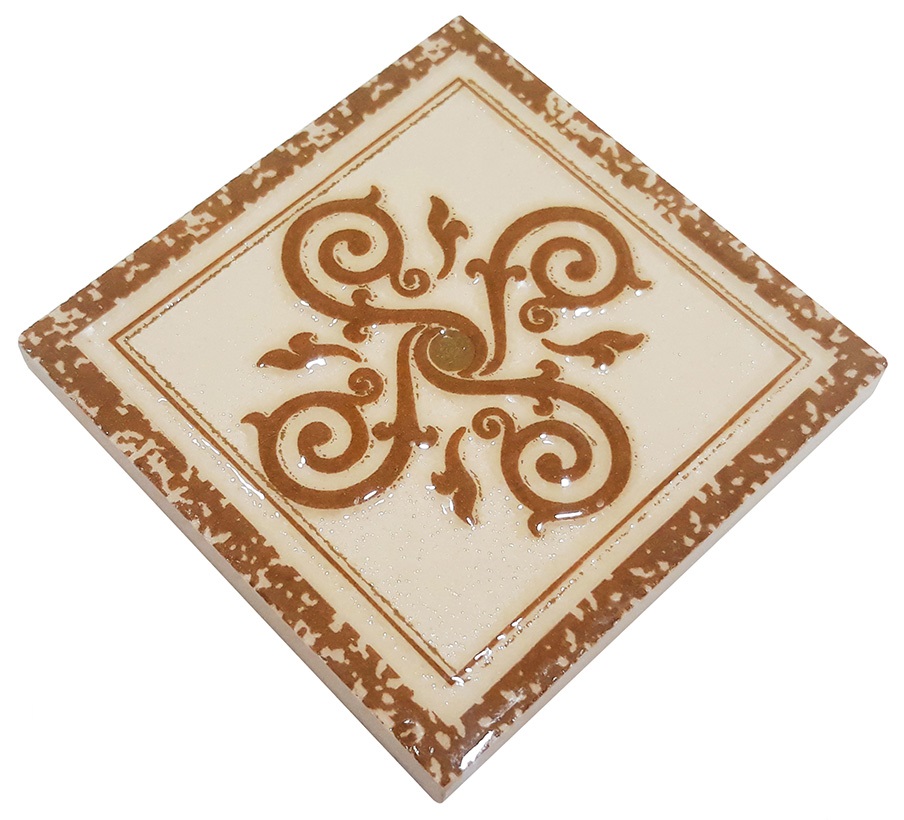 ВК 05 Декоративная вставка Керамические вставки Гётеборг 6х6 - фото 2