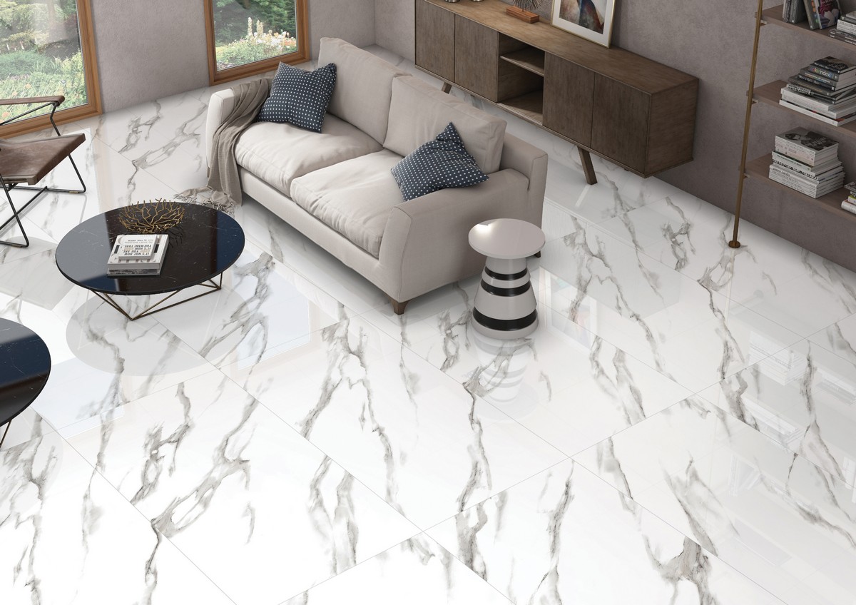 ENMAR1030MT60120 На пол Marble Mystic White Matt - фото 12