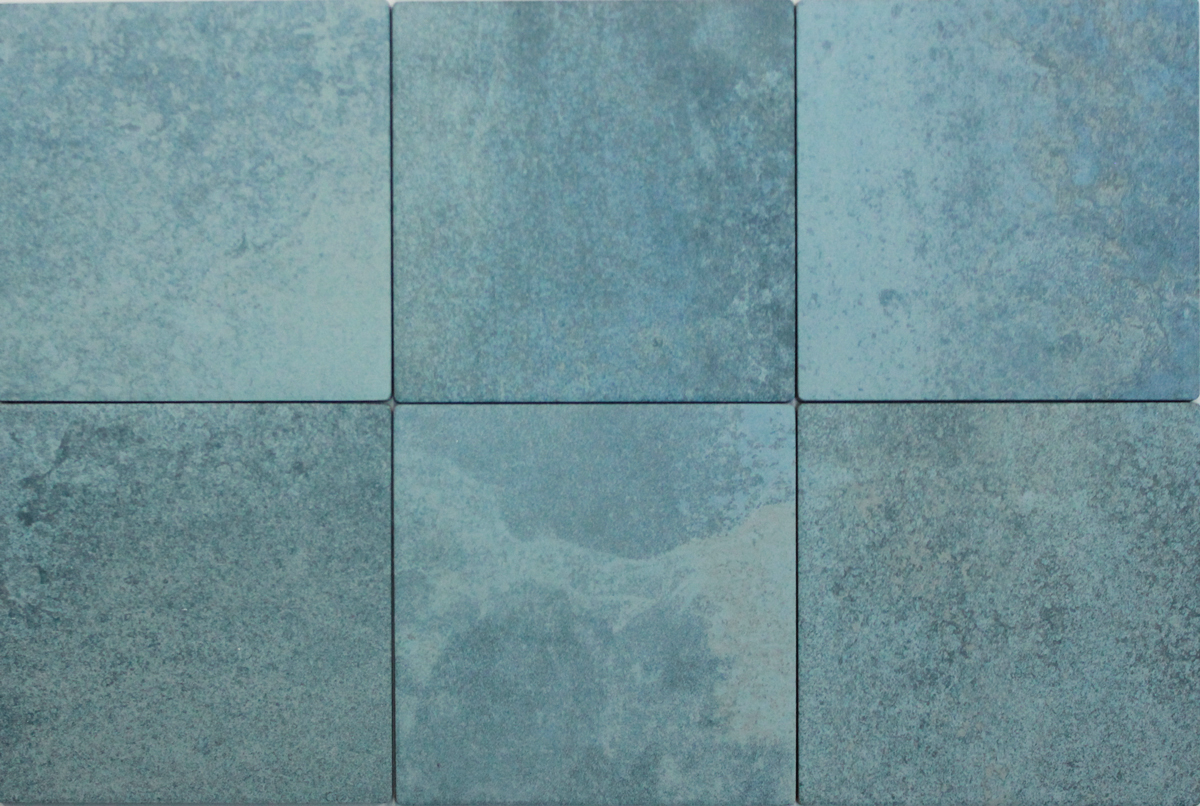 На пол Bali 5446 Turquoise R12/C3 150x150x8.8 - фото 2