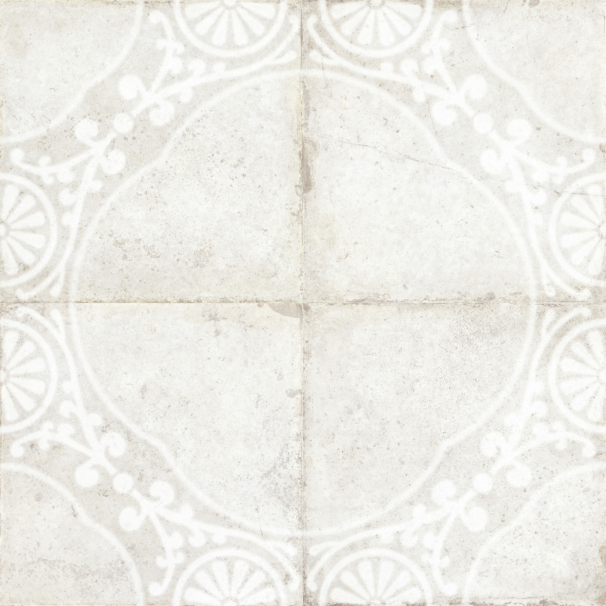 39603 На пол FS Jaipur White LT/45X45X0.95 - фото 2