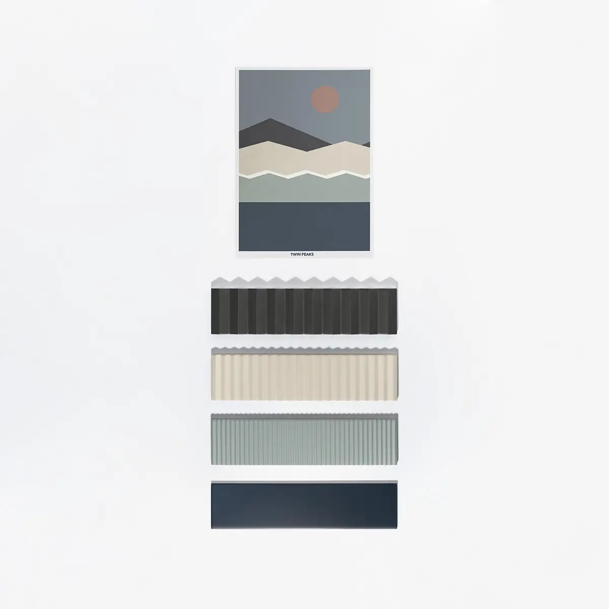 131619 На стену Twin Peaks Liso XL Celadon Green 7.5x30 - фото 6