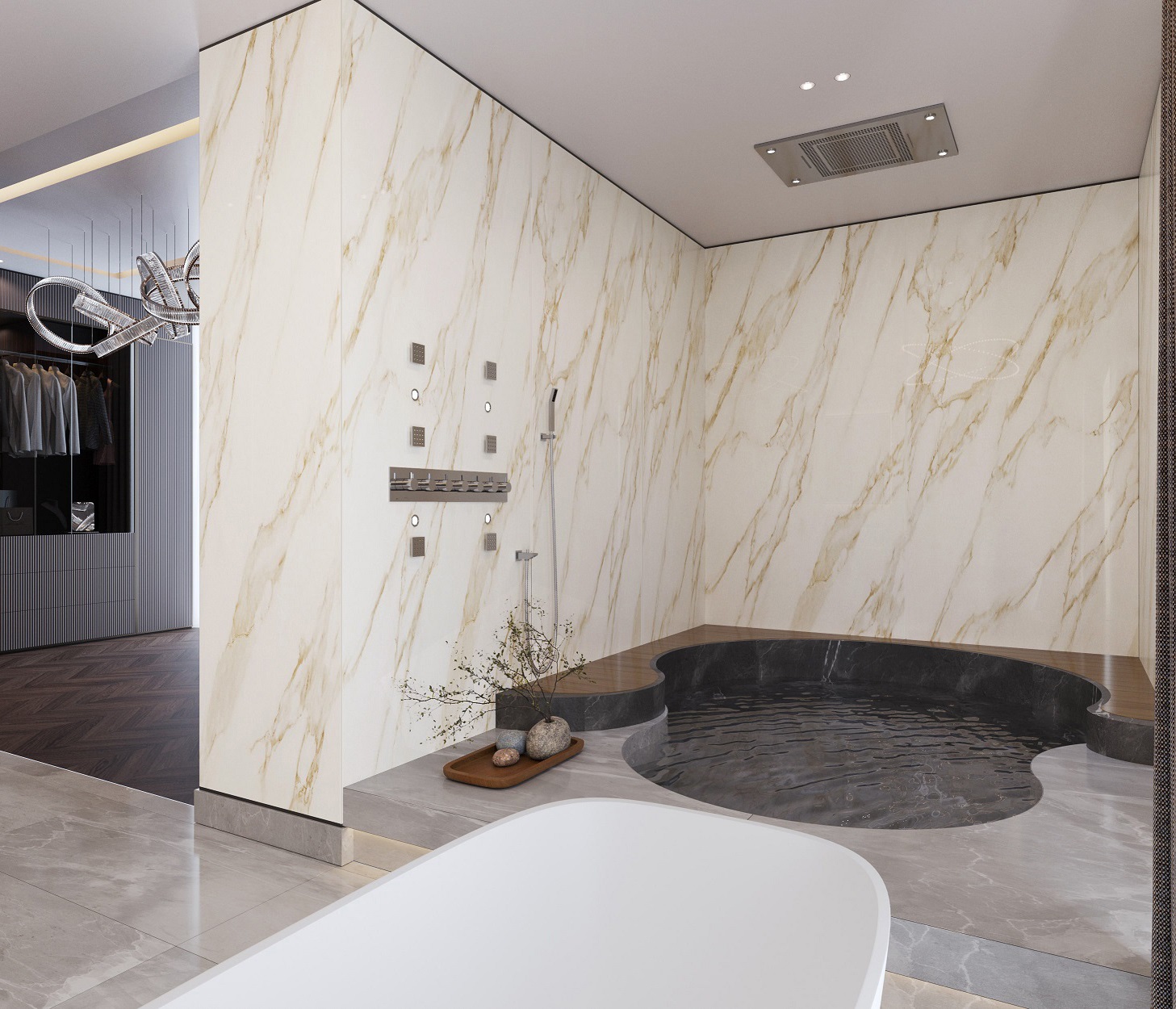 NTT3605P На пол Atlas Home Marble White 120x280 - фото 56