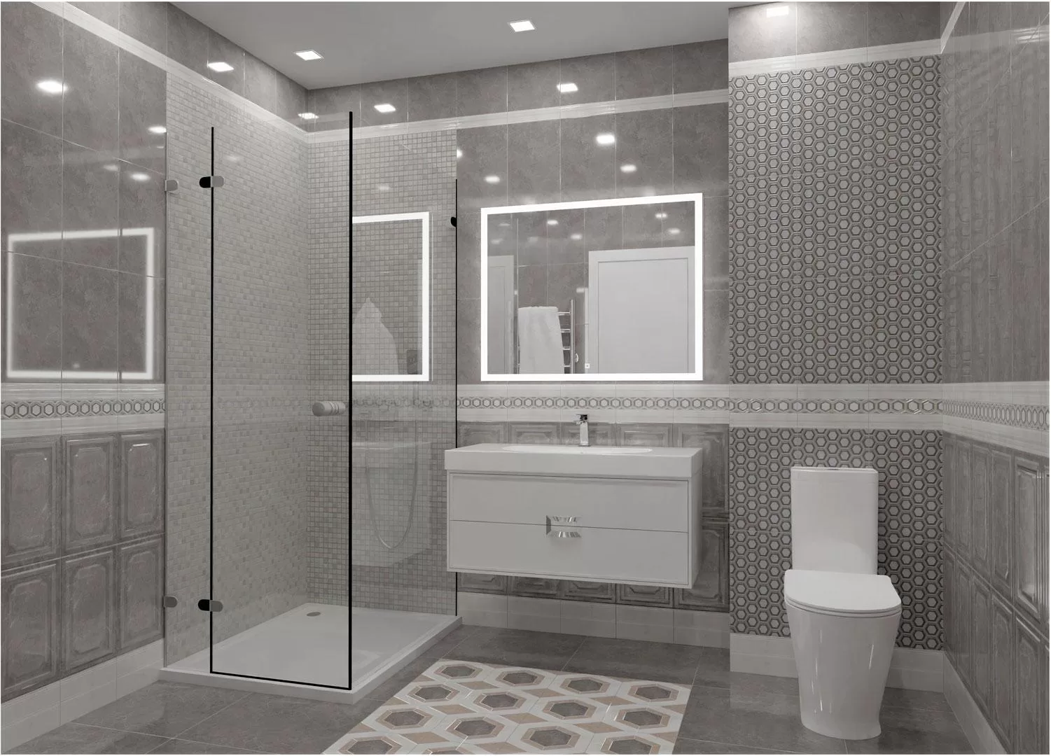 6343 На стену Гран Пале Белый - фото 2