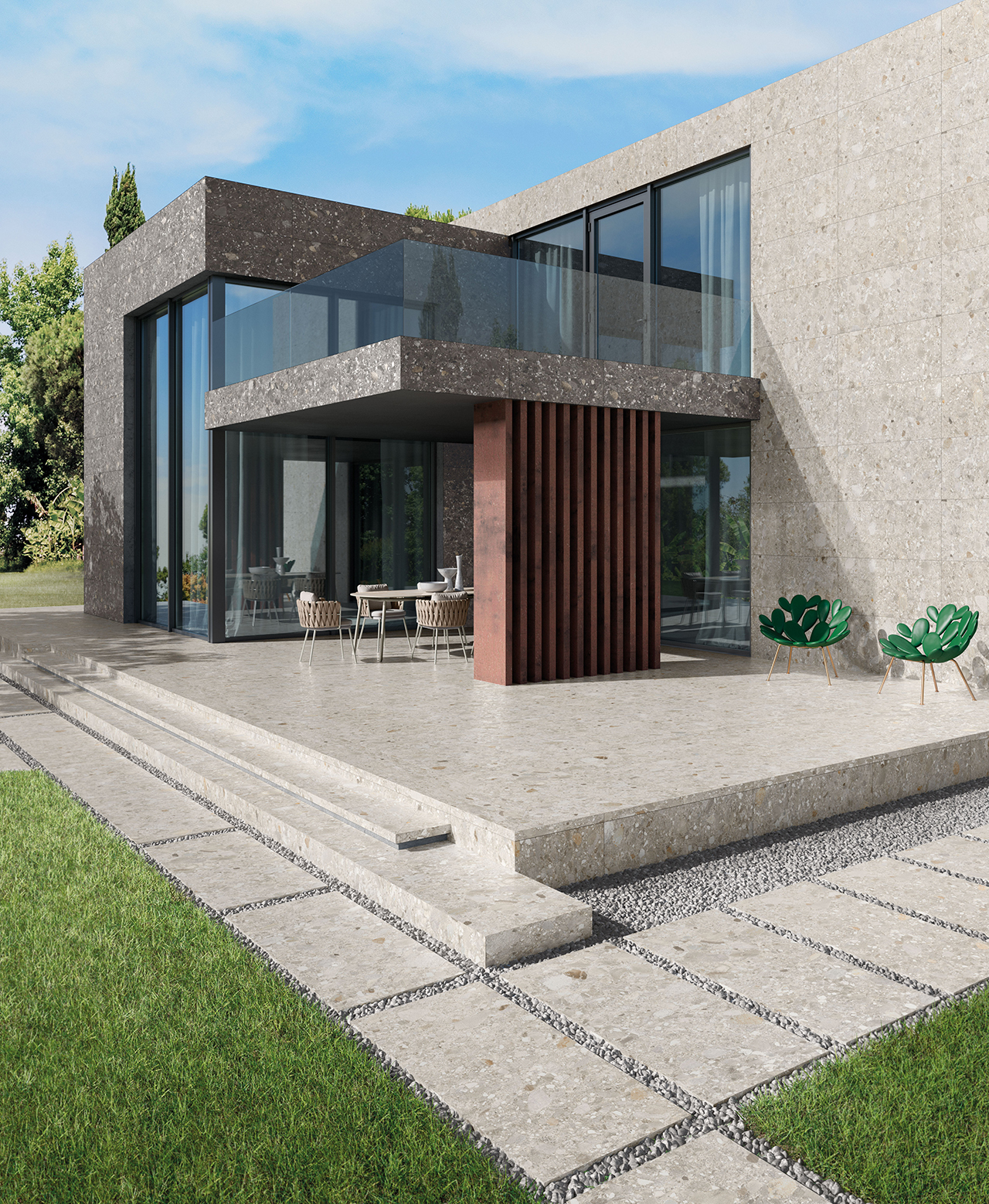 На пол Ceppo Di Gres Sabbia Rett 60х120 - фото 8