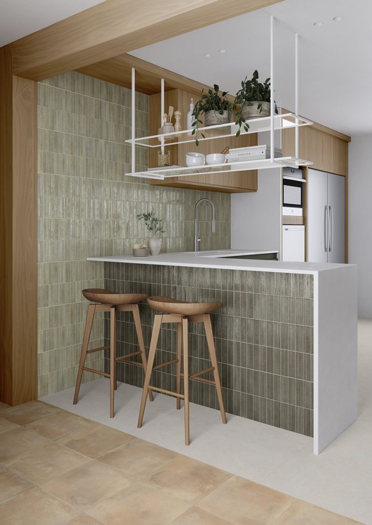 На стену Kirei Dark Gloss 32x62.5 - фото 9