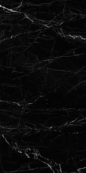 На пол Ararat Lighthing Black Matt Спеченный камень 1600x3200x12 - фото 4