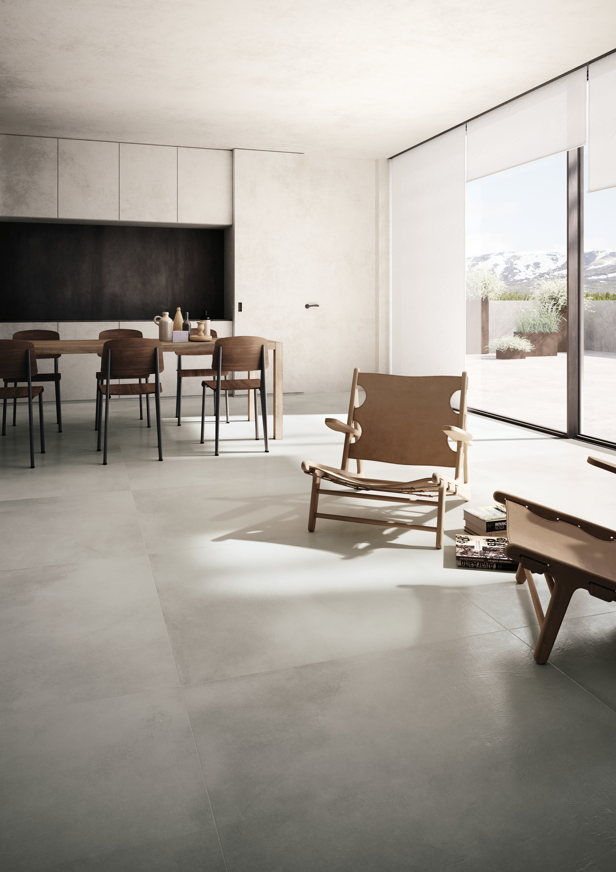 MAS1461030 На пол Hq. Resin Maximum Cinder Resin Semilucidato 300х100 - фото 5