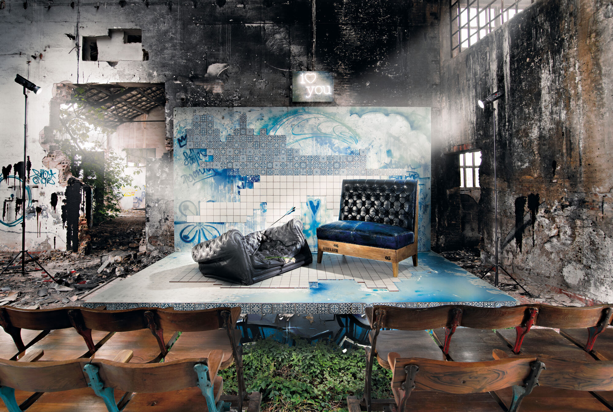 13669 Бордюр Fs Faenza M.Manises-N 5x11 - фото 4