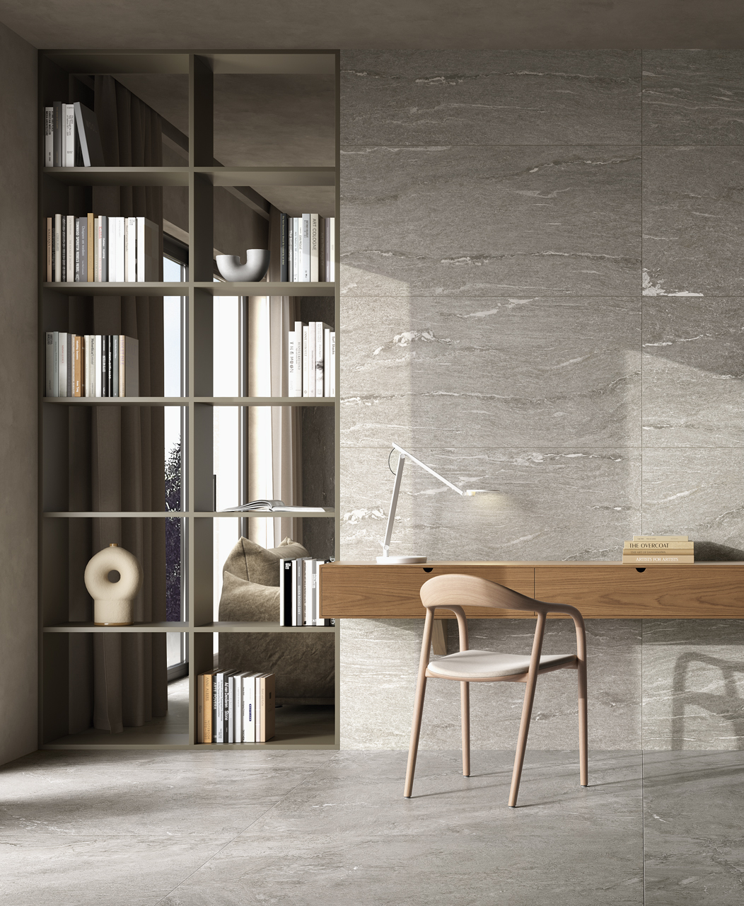 ALP003 На пол Alpine Light Grey Vein 3D Texture 60x120 - фото 10