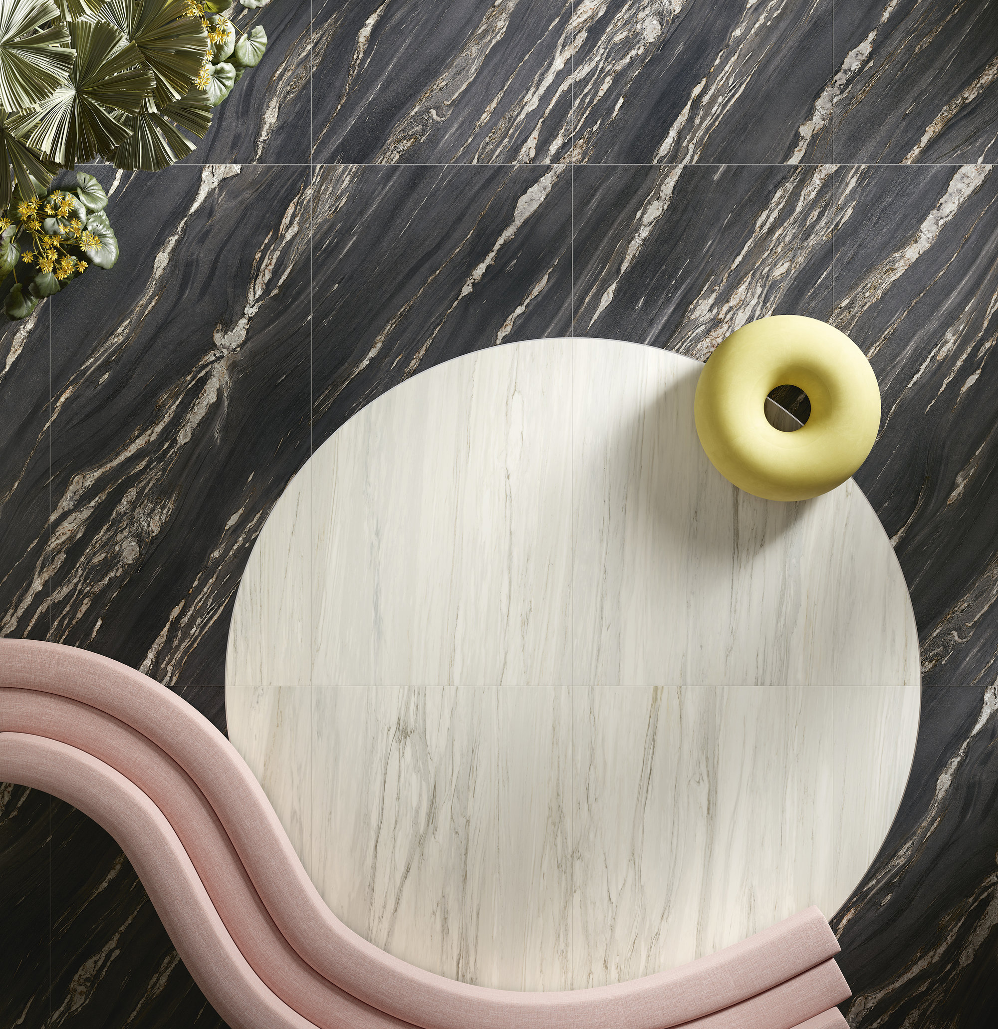 MMF33861530 На пол Maximum Marmi Opal White Feel 300х150 - фото 68