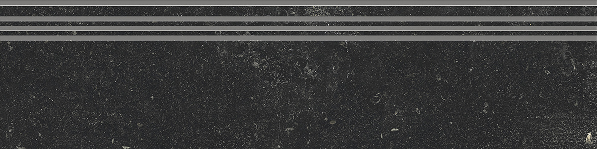 Ступень Идальго Граните Глория Black / Черный SR 1200х300