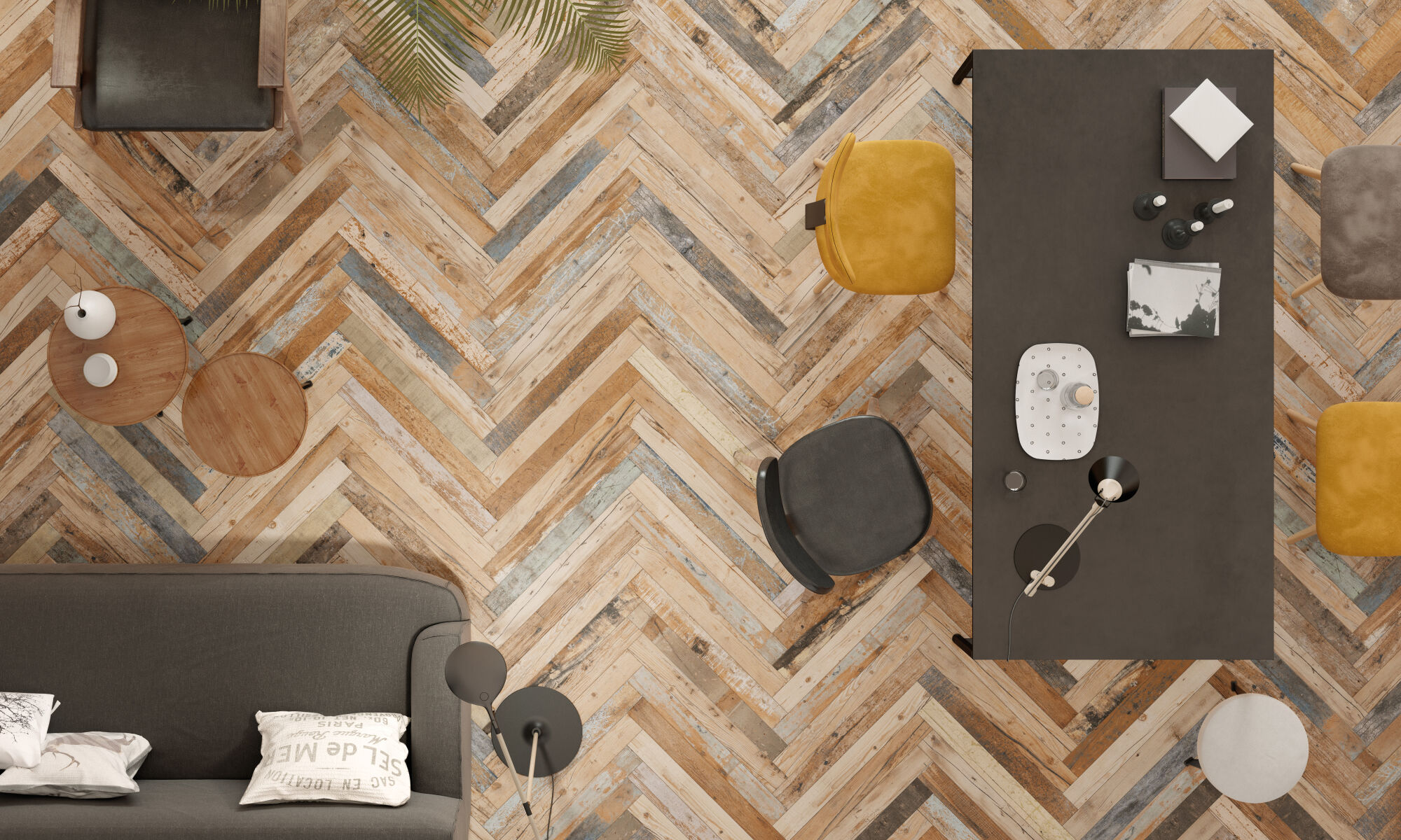 20033 На пол Fs Melvin White 7.4x67.5 - фото 2