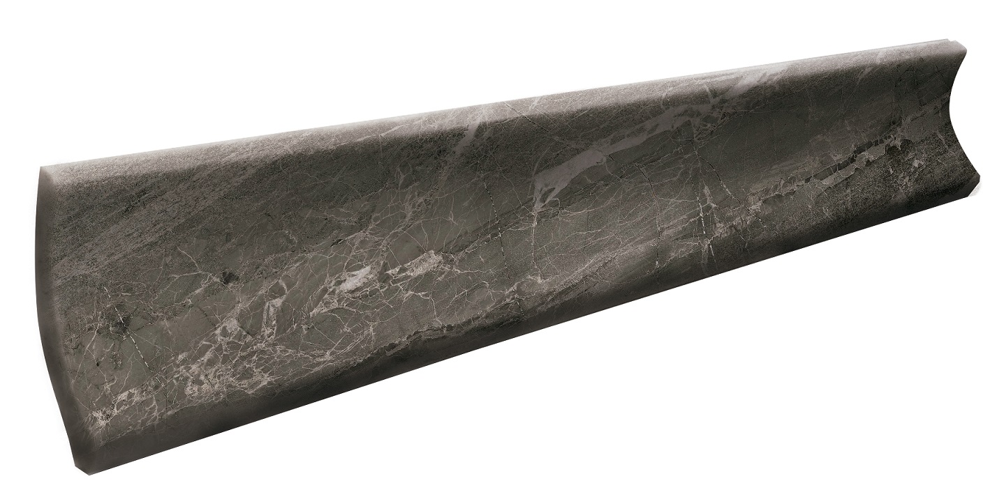 Плинтус Marble Радиальный 421 Moca R9 r30 42х330